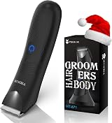VIKICON Manscape Body Trimmer for Men Ceramic Blades LED IPX7 USB-C