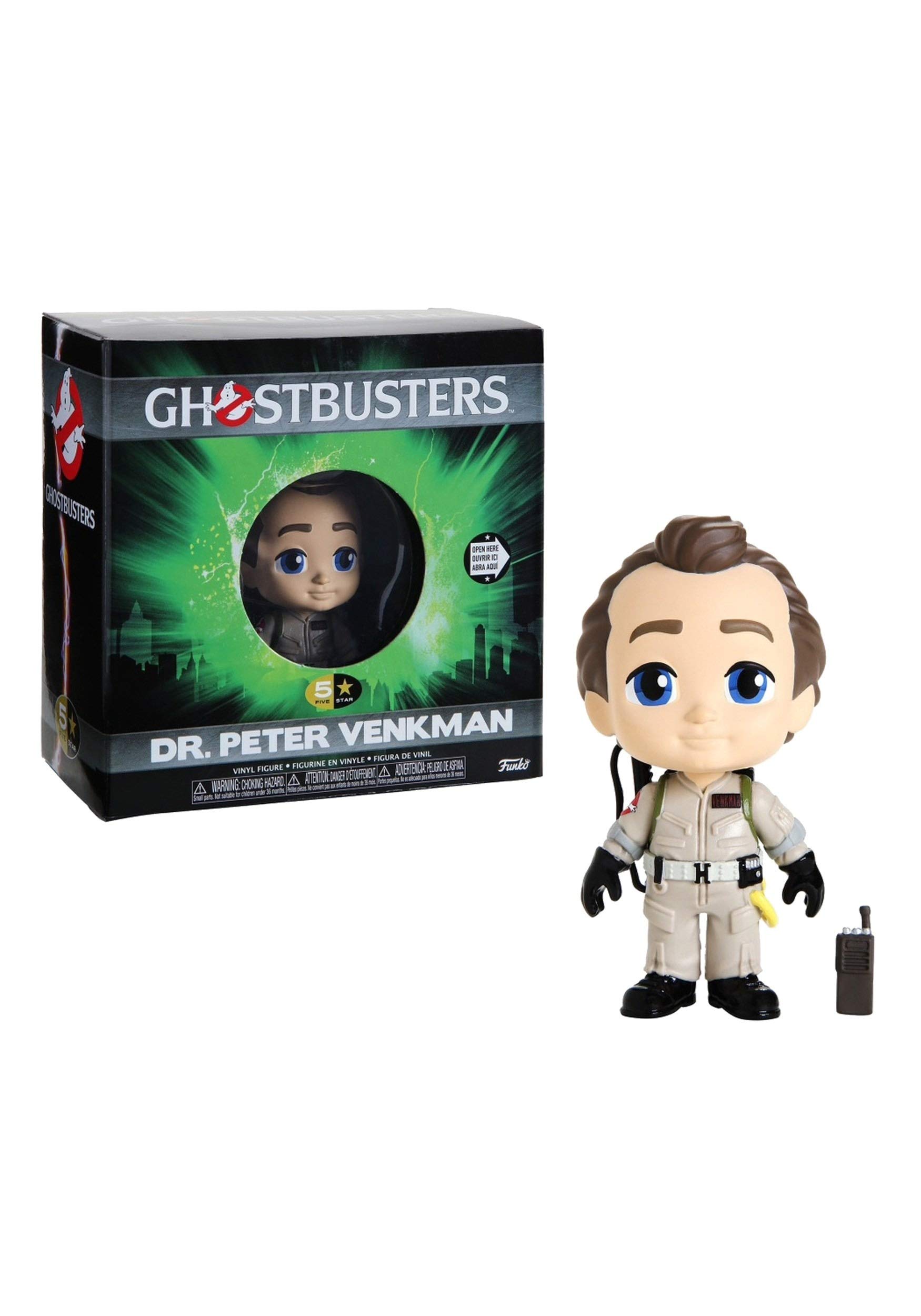 Funko 5 Star: Ghostbusters-Dr. Peter Venkman Collectible Figure - Collectable Vinyl Figure - Gift Idea - Official Merchandise - Toys for Kids & Adults - Movies Fans - Model Figure for Collectors