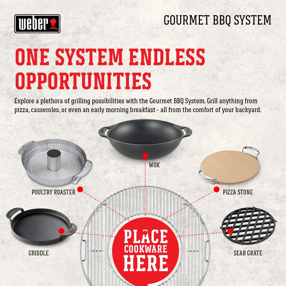 er 8835 Gourmet BBQ System Hinged Cooking Grate Buy Online in