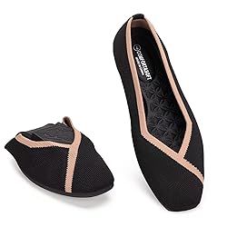 Frank Mully Womens Square Toe Flat Shoes