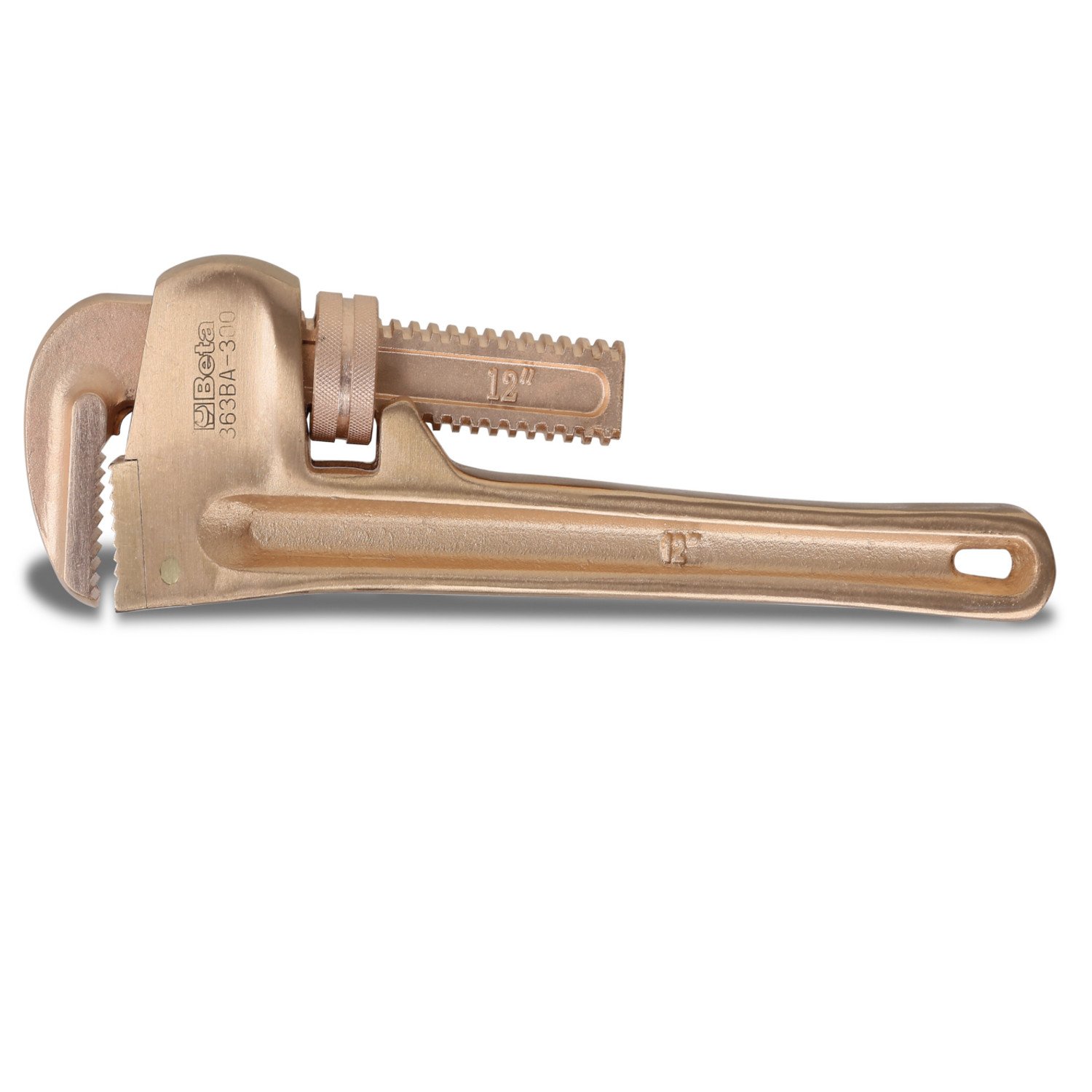 Beta 3630830 Model 363 BA300 Heavy Duty Pipe Wrench, Sparkproof, 300mm