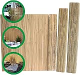 Suregreen Bamboo Fence Screening 2m x 4m Natural Split Cane Privacy