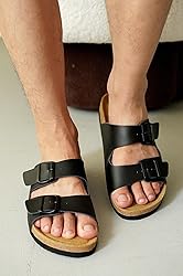 Project Cloud Genuine Leather Mens Sandals with