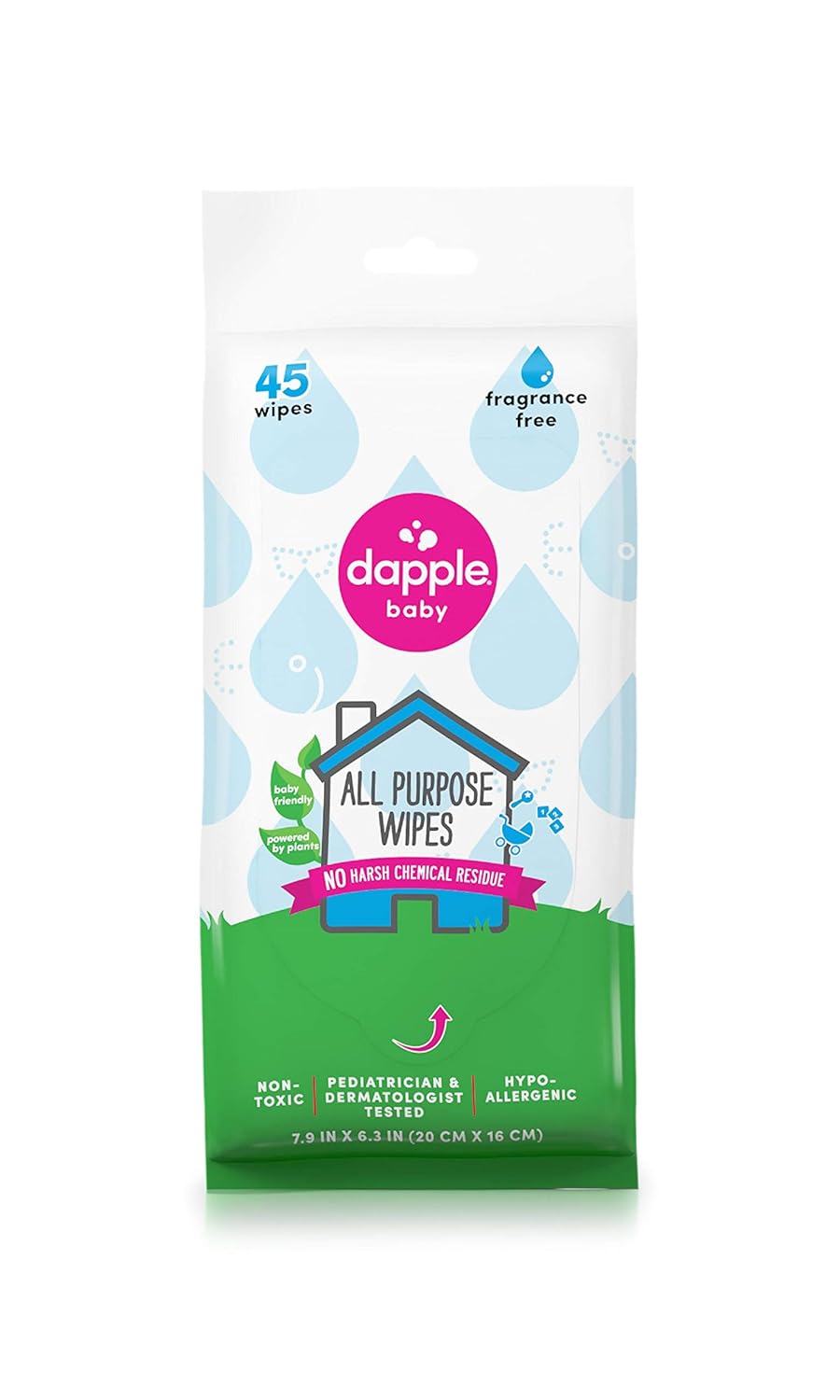 dapple baby head to toe wipes