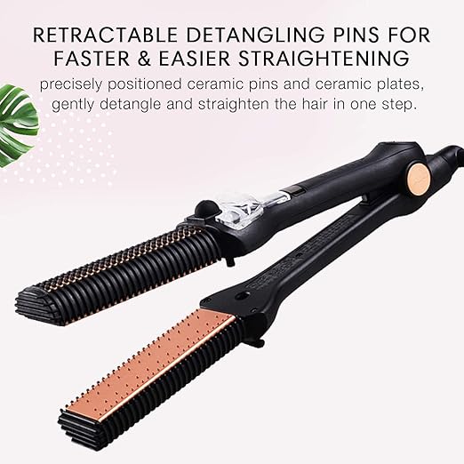 maxius beauty maxiglide rp retractable professional flat iron