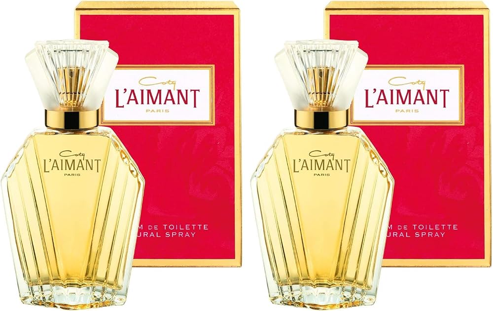 L'Aimant by Coty Parfum de Toilette 50 ml Pack of 2