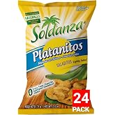 Soldanza Lightly Salted Plantain Chips, 2.5 Ounce (Pack of 24)