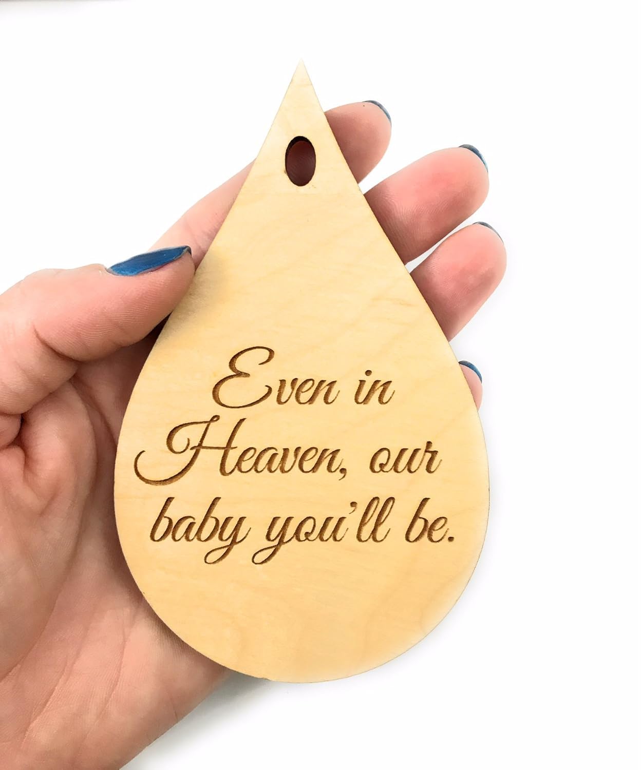 Amazon Com Baby In Heaven Memorial Gift Wind Chime Teardrop Rush