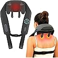 Snailax Cordless Neck Shoulder Massager with Soothing Heat, FSA HSA Eligible, Upgarded 4D Deep Tissue Kneading, Shiatsu Neck Back Massager Pillow for Neck, Traps, Back, Gifts for Men Women Mom Dad