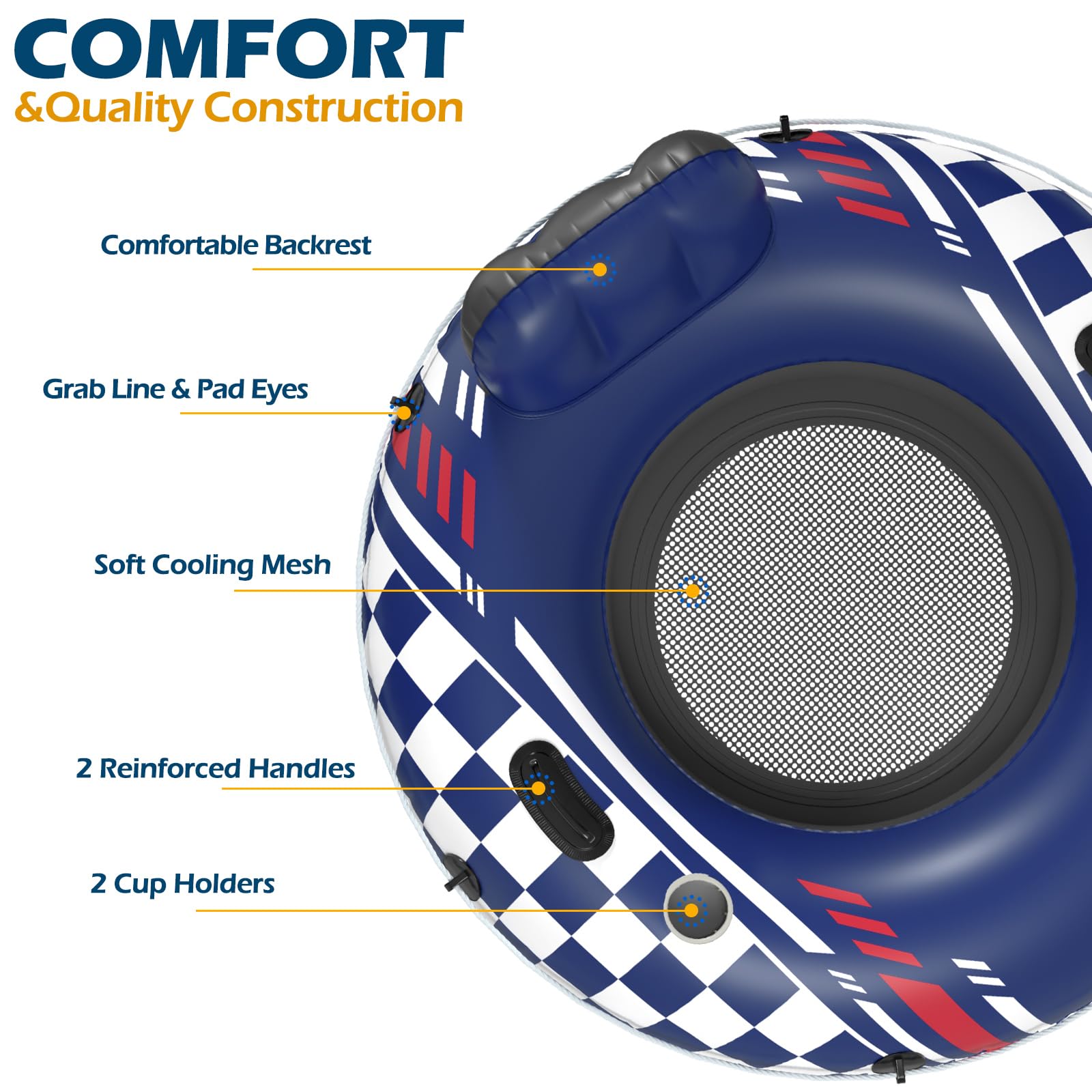 Mua Inflatable River Tube Float - Heavy Duty River Float Pool Floats ...