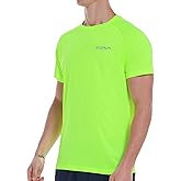 Men's Dry Fit Moisture Wicking Athletic T-Shirt Short Sleeve Workout Running Shirts for Men