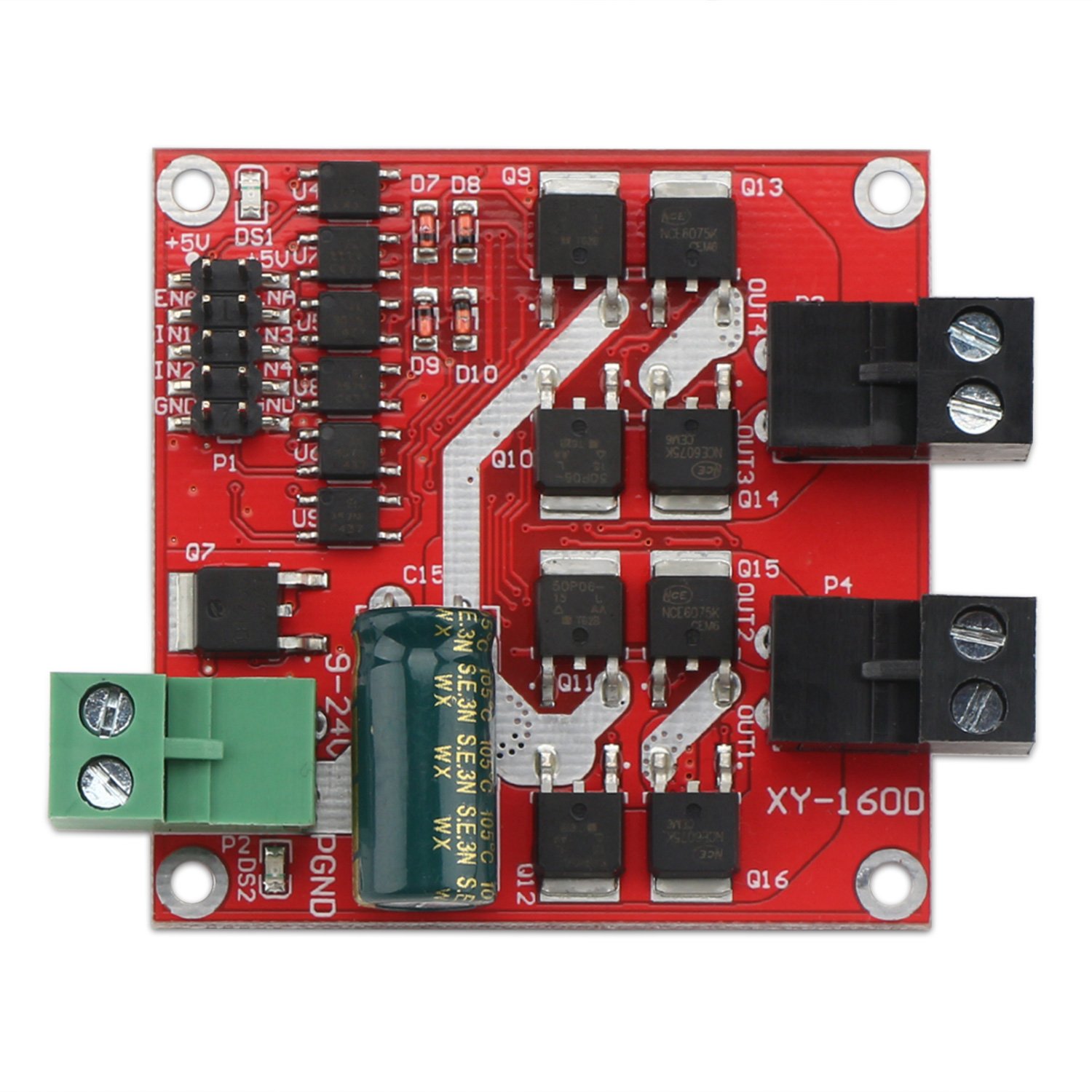 Mua DROK DC Motor Driver, L298 Dual H Bridge Motor Speed Controller DC ...