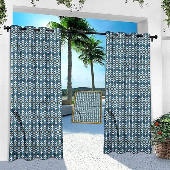 Aishare Store - Cortinas para interiores y exteriores, diseño de líneas