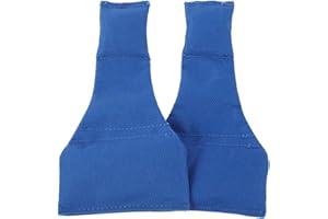 ibasenice Football Referee Bean Bag 2Pcs Blue Nylon Throw Bags for Football Rugby Games Referee Essential Penalty Flag Access
