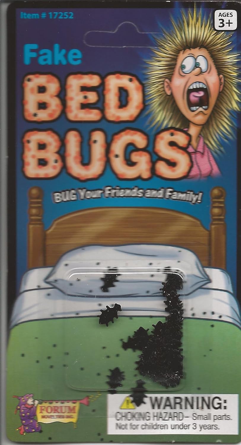Classic Gag 12 Fake Bed Bugs Toys & Games