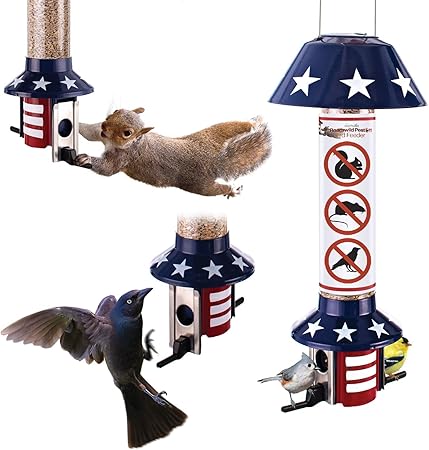 Amazon Com Roamwild Pestoff Squirrel Proof Bird Feeder United
