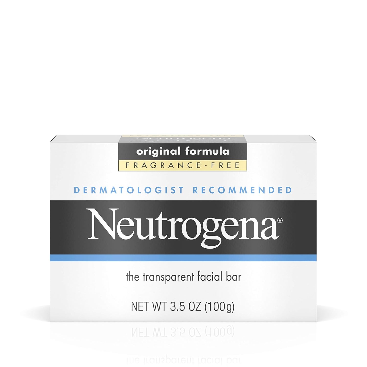 NEUTROGENA Original Formula Facial Bar, Fragrance Free 3.5 oz.: Beauty
