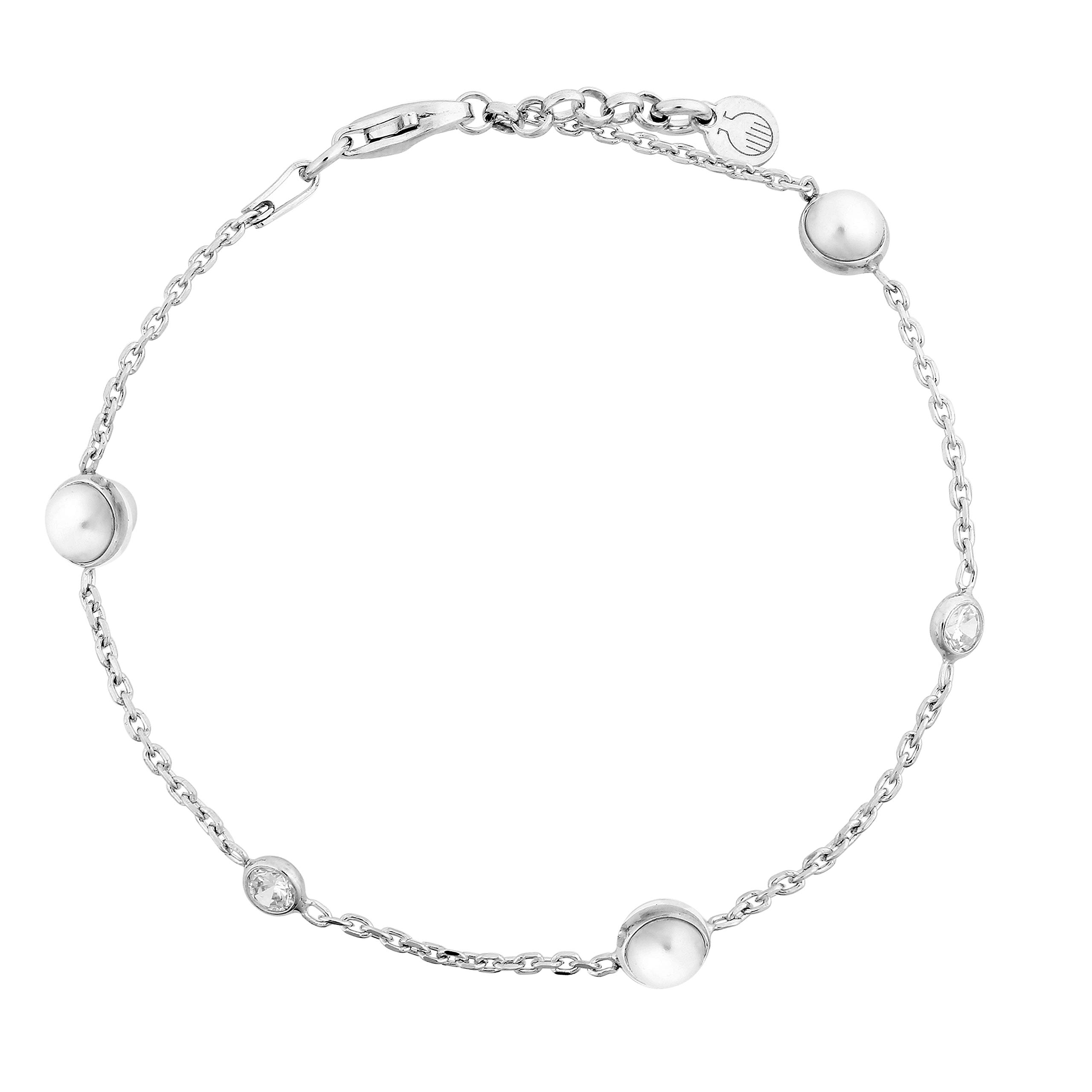 ORPHELIA Women Silver Chain Bracelet - ZA-7380