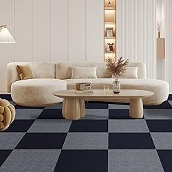 CUCOS Carpet Tiles Peel and Stick, Squares Carpet