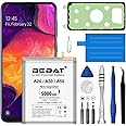 BEBAT Replacement Battery for Samsung Galaxy A20/A30/ A50,5000mAh High Capacity 0 Cycle Lithium Polymer Battery for Samsung Galaxy A50 A505F /A30 SM-A305 /A20 A205FN A202F /A30s SM-A307 with Tool Kits