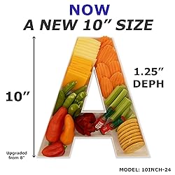 10" Reusable Plastic Box Form Tray Display for