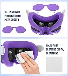 Silicone Cover Set Compatible with Meta/Oculus