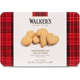 Walker&rsquo;s Shortbread Selection Cookie Tin, Assorted Shortbread Cookies from Scotland, 8.5 oz​