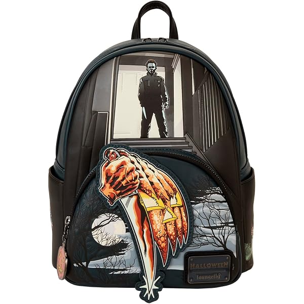Amazon.com: Loungefly Halloween Michael Myers Pumpkin Glow