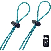 Flow Goggle Strap Kit (2-Pack) - Replacement Bungee Cord Straps for Swim Goggles