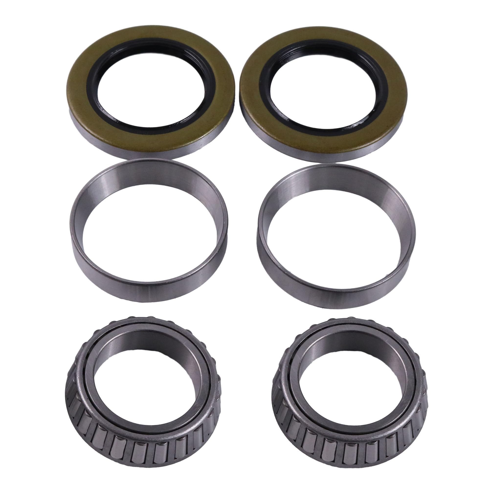 Photo 1 of Demfec Wheel Bearing Kit Compatible with Case Skid Steer 1530B 1835B 1835C 1700 1830 1835 1838 1840 Replaces D53767