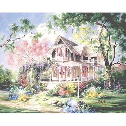 Art Supplies Scenery DIY Paint By Numbers Kit Digital Oil Painting Artwork  Wall Home Decor Crafts globalreparos.com.br