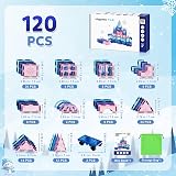 Xekel Magnetic Tiles 120PCS Magnetic Building Set STEM Educational Toy view 3