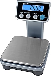 San Jamar SCDGPCM13 Small Portion Control Digital Food Scale, 13 lb Capacity