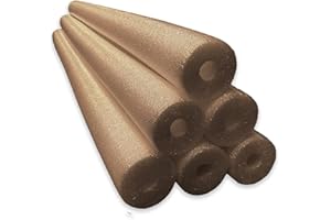 OODLES OF NOODLES 6-Pack Monster Jumbo Pool Noodles – Extra Large 55” x 3.5” Foam Tubes with 1” Center Hole – Heavy Duty Swimming, Water Aerobics, Crafts, Padding, and DIY Projects