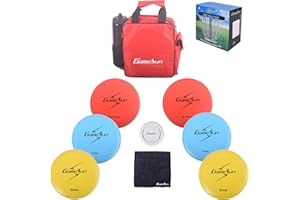 Disc Golf Set with 6 Discs and Mini Disc,Starter Disc Golf Bag,Towel
