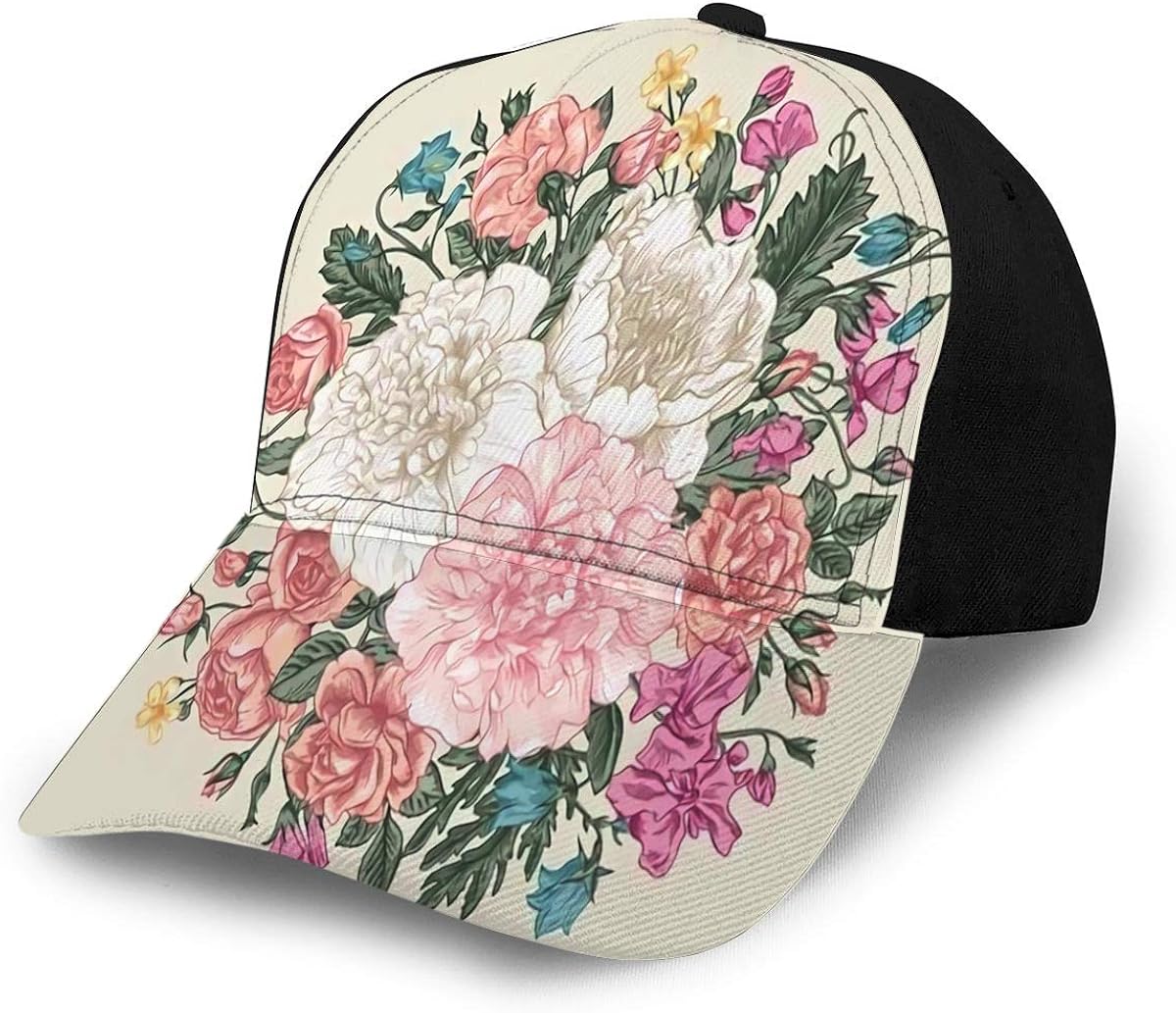 flowers on hats