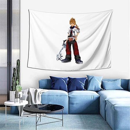 Amazon Co Jp キングダムハーツ 3 タペストリー 装飾用品アートプリント 壁掛け布 壁飾り インテリア 布ポスター パーティー リビング 窓 お部屋 和室 お店 雑貨 個性ギフト サイズ 102 152cm Generic