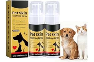 Wakazuma Pet Skin Soothing Spray 2Pcs – Dog & Cat Anti Itch Spray for Pets, Skin Comfort & Care, Dog Spray for Itch Support a