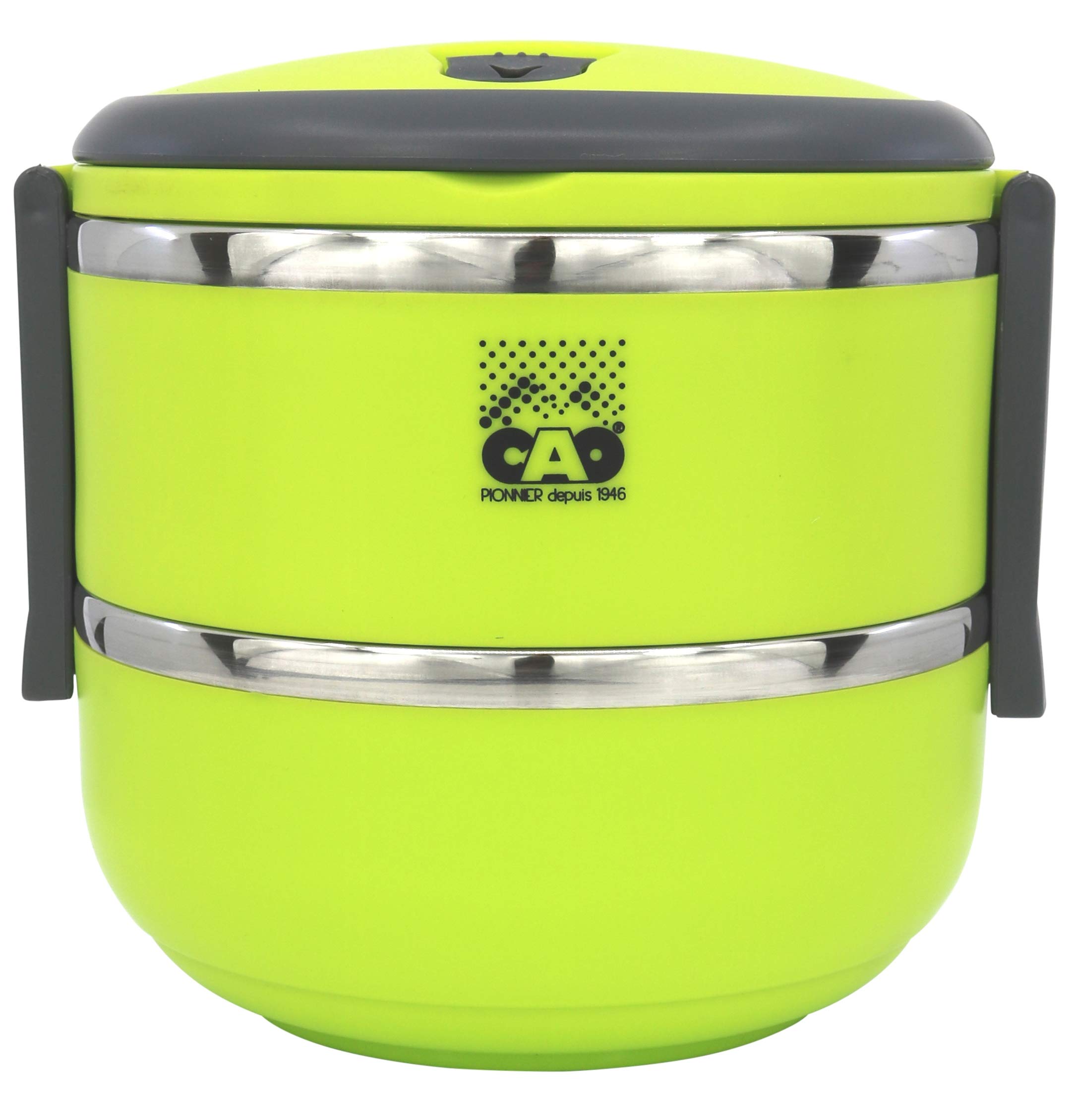 Cao Camping Thermal Lunch Box 1.4 L (Green or Blue)