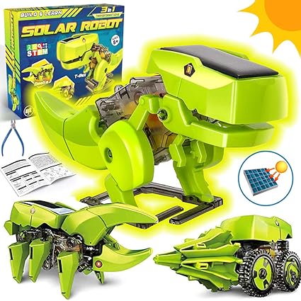 solar robot dinosaur