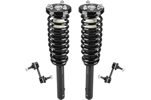 AEAGLE Front Strut Assembly & Sway Bar Links for 2003-2007 Honda Accord, Shock Absorber Replace 172123L 172123R 4PCS