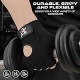 BEAST RAGE Weight Lifting Gloves Men Women Breathable Non-Slip Silicon Padded view 6