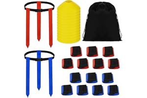 GREDNFHAT Adjustable Flag Football Belts Set,14 Player Flag Football Belts Kit with 14 Belts and 42 Flags,for Adults Training Equipment