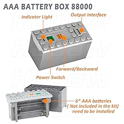 Habow 45Pcs Power-Function Technic-Parts Kit