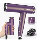 Amazon.com : ANNLARY Plasma Ion Hair Dryer with Diffuser for Curly