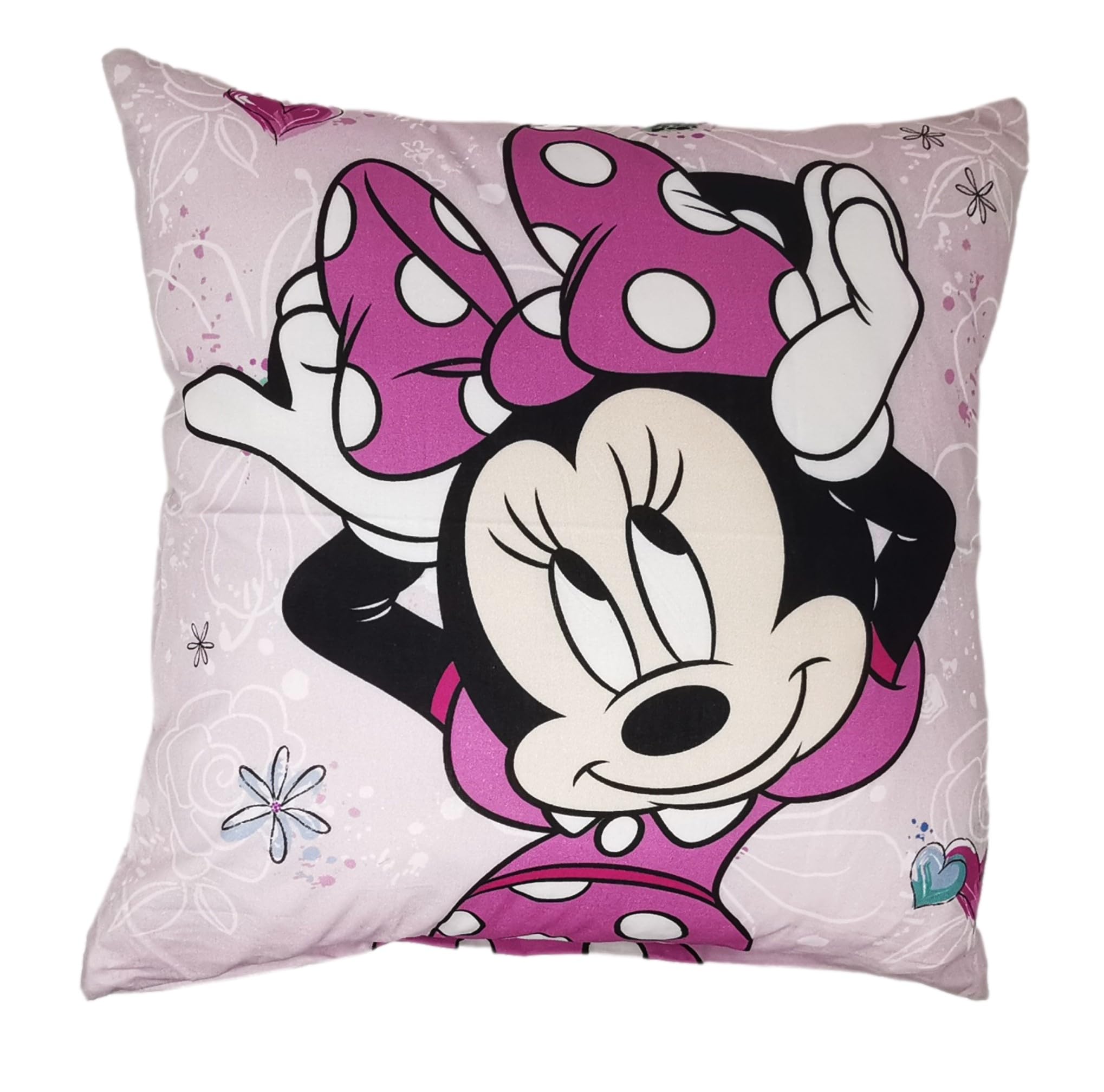 Theonoi Children's Pillow Cover Cushion Cover Decorative Cushion Cover Decorative Pillow Cover 40 x 40 cm without Filling without Cushion made of Cotton (Minnie) — image 1