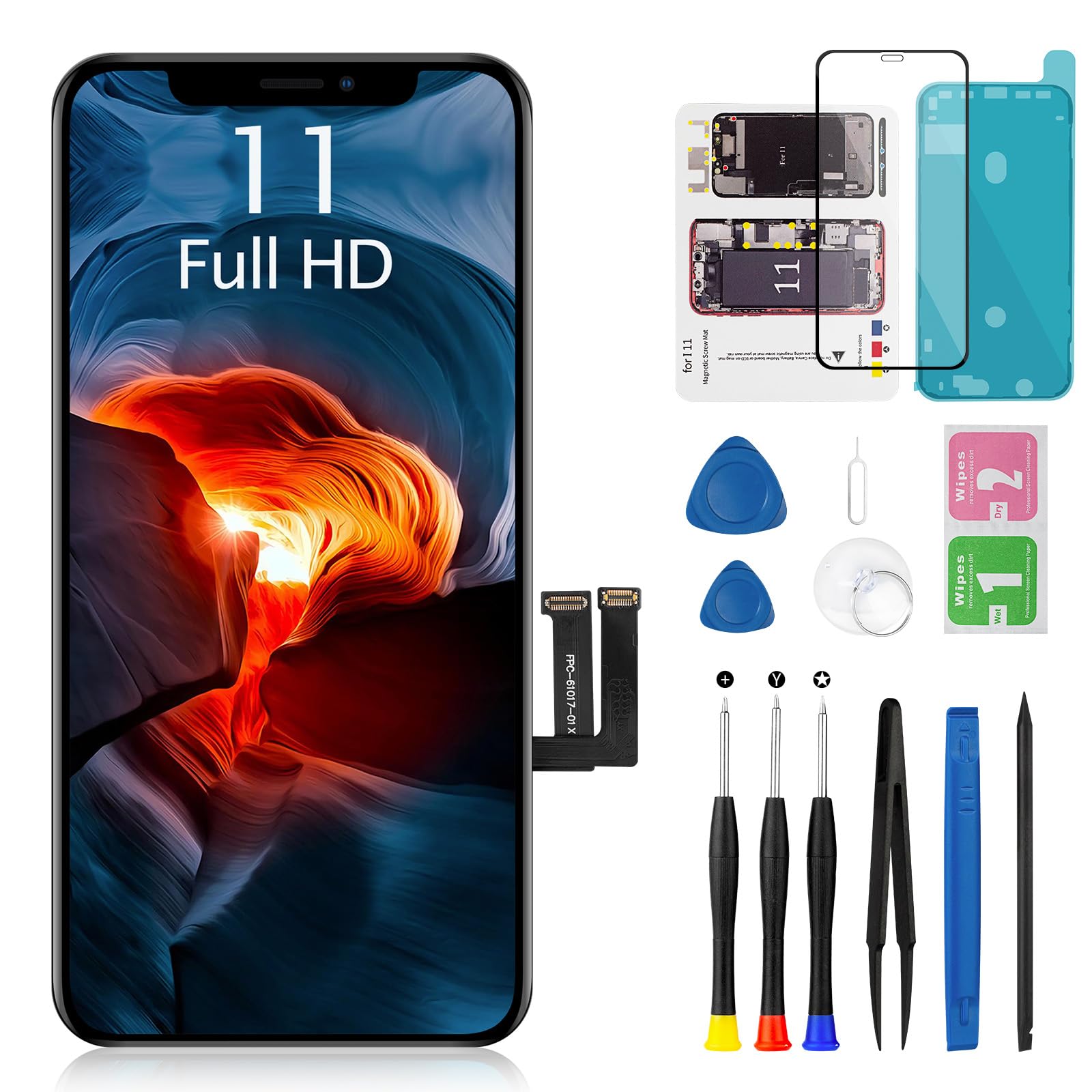 Mr.OMW for iPhone 11 Screen Replacement 6.1 Inch