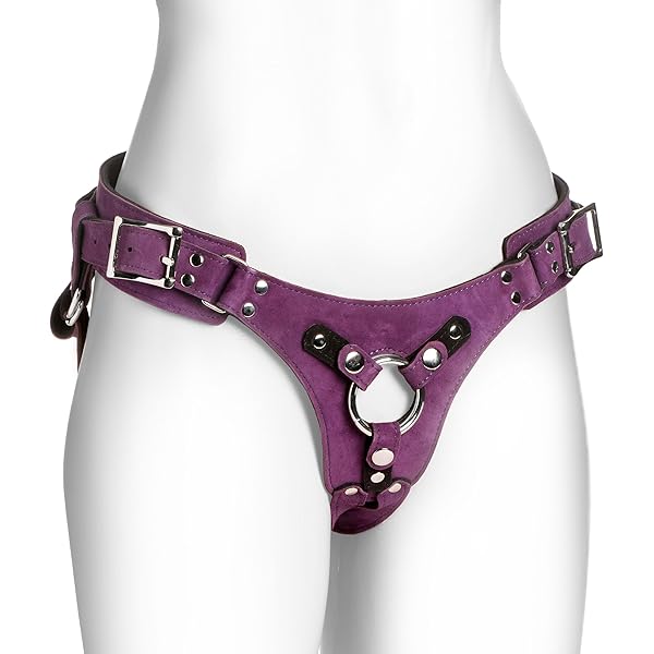 Amazon.com: Bardot Garter Belt Strap On Harness with Silicone Dildo –  Adjustable Faux Leather Strapon with G-Spot Dildo & Metal O-Rings – Women's  Thigh Garter BDSM Harness : Health & Household