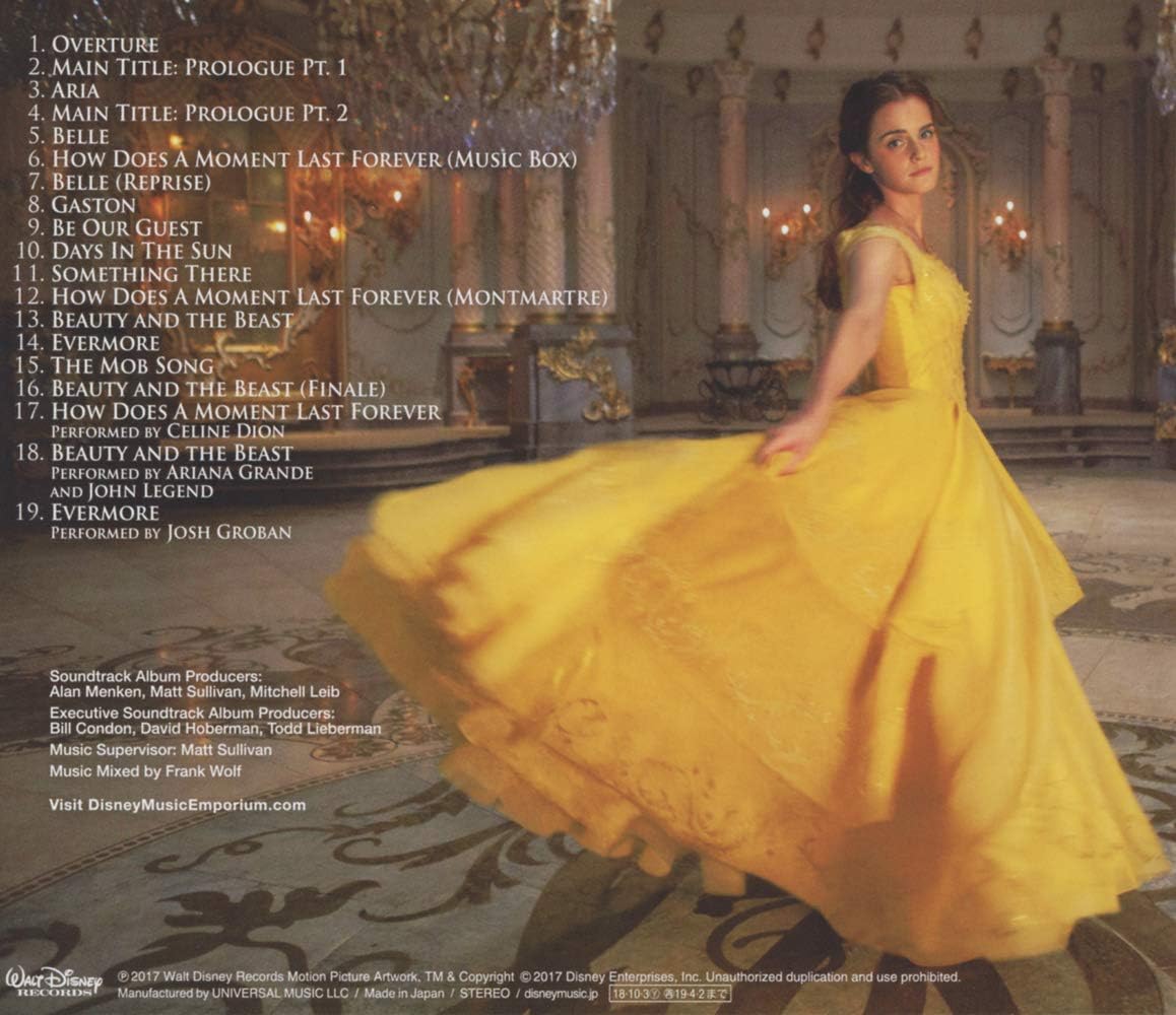 Amazon 美女と野獣 オリジナル サウンドトラック 英語版 通常盤 ヴァリアス アーティスト サウンドトラック 音楽