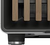 Fractal Design North Chalk White Tempered Glass Case with Front Wood Oak view 3